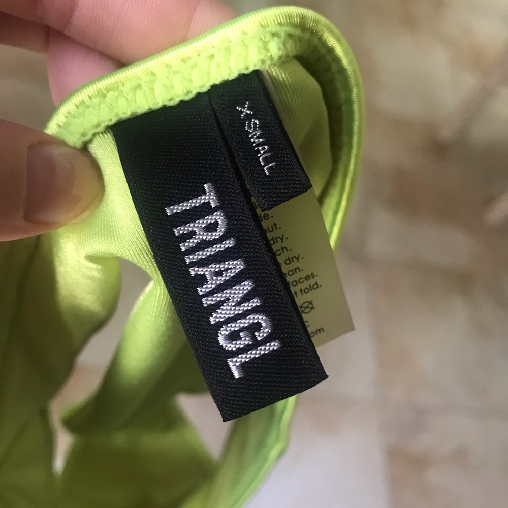 Triangl Mylos Lemon Pop Neon Bikini Set - Picture 7 of 15